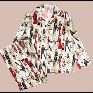NWT Taylor Swift Red Era Eras Pajamas PJs